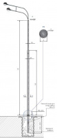 Опора ТАНС.11.046.000 (СФ-400-11.0-02-ц) OPORA ENGINEERING OE-00784