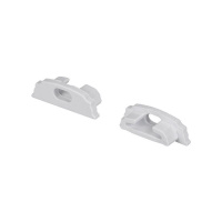 Заглушка ARH-BENT-W18 с отверстием пластик Arlight 023092