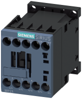 Контактор 4п (4НО) 18А кат. 24В DC 12кВт AC-1 400В типоразмер S00 винтов. зажимы Siemens 3RT23161BB40