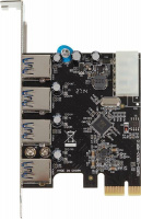 Контроллер PCI-E VIA VL805 4xUSB3.0 Bulk ASIA PCIE 4P USB3.0 776561