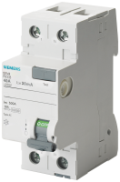 Выключатель диф. тока 1+N-п 16А 10мА 230В УЗО тип AC SIEMENS 5SV41110