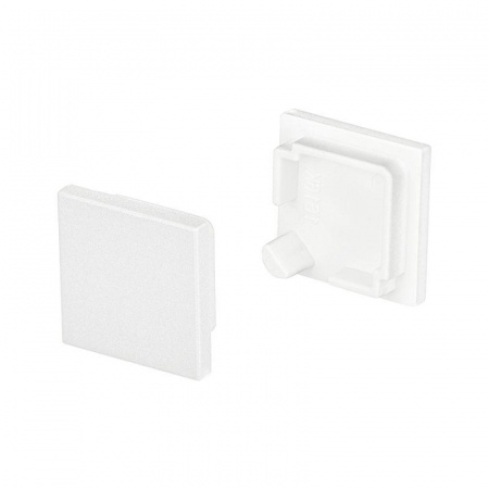 Заглушка SL-KANT-H16 SQUARE WHITE глухая пластик Arlight 037550