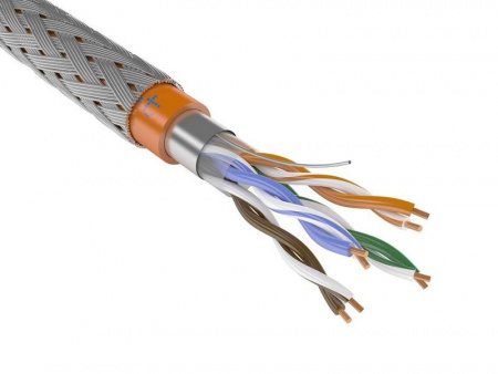 Кабель витая пара ParLan ARM F/UTP кат.5E 4х2х0.52 ZH нг(А)-HF (LAN) в броне (м) ТПД Паритет 266071