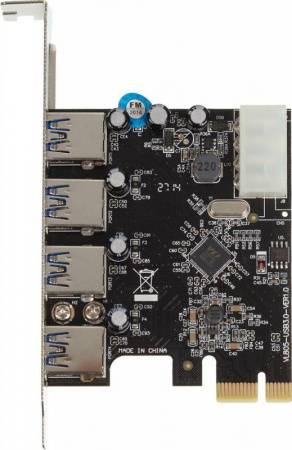 Контроллер PCI-E VIA VL805 4xUSB3.0 Bulk ASIA PCIE 4P USB3.0 776561