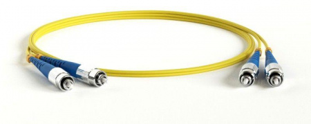 Патч-корд FC-D2-9-FC/UR-FC/UR-H-30M-LSZH-YL волоконно-оптический (шнур) SM 9/125 (OS2) FC/UPC-FC/UPC 2мм duplex LSZH 30м Hyperline 243816