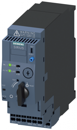Пускатель прямого пуска компактный SIRIUS 3RA61 UI 690В 24В AC/DC 50-60Гц 0.32-1.25А IP20 Siemens 3RA61202BB33