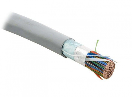 Кабель витая пара FUTP100-C3-S24-IN-PVC-GY экранир. F/UTP кат.3 100 пар (24 AWG) ож (solid) экран-фольга PVC -20 - +50град.C сер. (м) Hyperline 19482