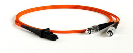 Патч-корд FC-D2-50-FC/PR-MTRJM/PR-H-2M-LSZH-OR волоконно-оптический (шнур) MM50/125 FC-MTRJ(папа) duplex LSZH 2м Hyperline 27968