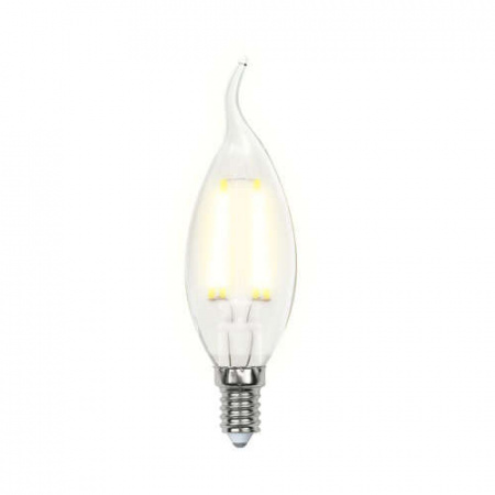 Лампа светодиодная LED-CW35-6Вт/WW/E14/FR PLS02WH картон Uniel UL-00000306