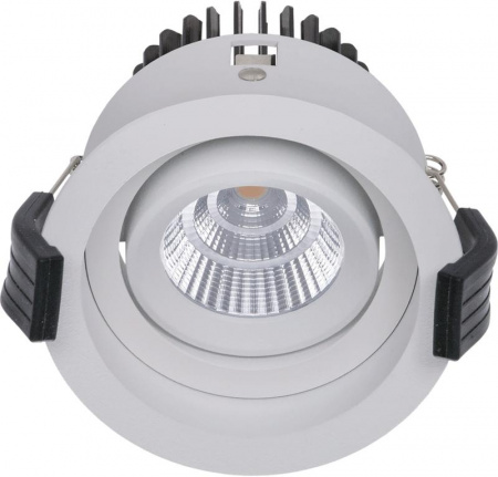 Светильник RAMO 0718 WH D45 3000К встраив. с драйвером СТ 1258000340