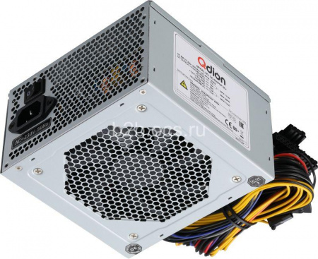 Блок питания QD-500PNR 80+ Power Supply QDION ATX 500Вт 120мм 5xSATA 1xPCI-E APFC 80+ FSP 1000575571