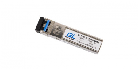 Модуль SFP CWDM 1Гбит/с два волокна SM 2xLC 1490нм 28dB GL-C28-1490 GIGALINK GL-OT-SG28LC2-1490-CWDM