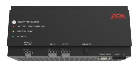 Источник бесперебойного питания DRU-500 300Вт 500В.А черн. POWERCOM 1114005