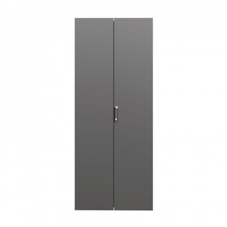 Дверь двойная сплошная IT-CQE 1800х800 RAL9005 DKC RBITCPED1880