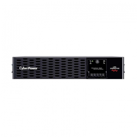 Источник бесперебойного питания Line-Interactive 1000В.А/900Вт USB/RS-232/Dry/EPO/SNMPslot/RJ11/45 (8 IEC С13) CyberPower 1000491444