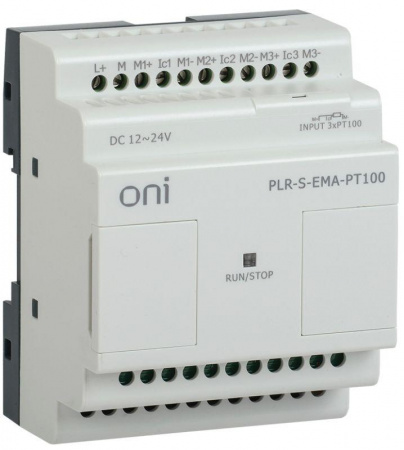 Реле логическое PLR-S. 3 RTD ONI PLR-S-EMA-PT100
