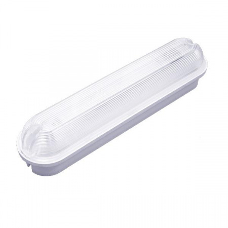 Светильник светодиодный Vega LED-08-001 8Вт 5000К IP54 860лм УХЛ2 310х70х75 ЖКХ накладной прозр. рассеив. без датчика Ксенон 0185508001