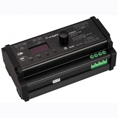 Диммер SмАRT-D17-DIM (230В 6А TRIAC DIN 2.4G) (IP20 пластик) Arlight 031113