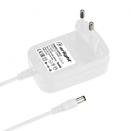 Блок питания ARDV-24-12WW-J3.5mm (12В 2А 24Вт) (адаптер) Arlight 040948