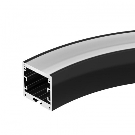 Профиль SL-ARC-3535-D320-A90 BLACK (дуга 1 из 4) алюминий Arlight 032676