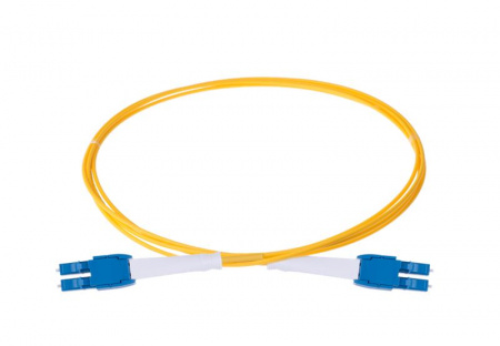 Шнур оптический HD OS2 дуплекс LC/UPC - дуплекс LC/UPC UNIBOOT PUSH-PULL 1м Eurolan 41B-S2-LC-LC-01