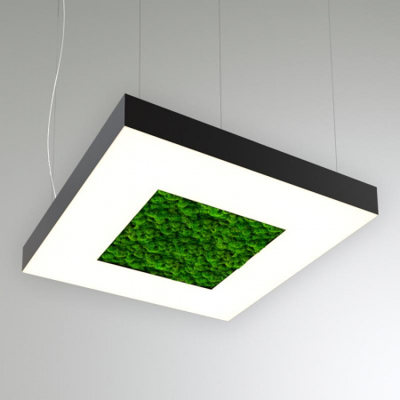 Светильник светодиодный RVE-LBX-MOSS-CUBO-900-P 900х900х100мм 85Вт 4000К подвесной бел. RVElektro RVE00000617