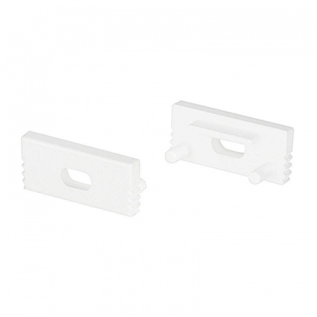 Заглушка SL-SLIM-H7 WHITE с отверстием пластик Arlight 037533