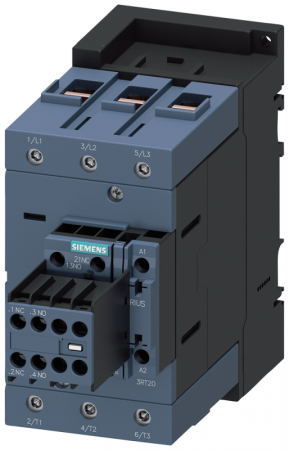 Контактор 3п кат. 42В AC 2НО+2НЗ 37кВт AC-3 400В типоразмер S3 винтов. зажимы Siemens 3RT20451AD04