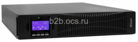 Источник бесперебойного питания Online 2000 RT LCD двойного преобразования 2000В.А 1800Вт 8 розеток IEC 60320 C13 POWERMAN 1000496251