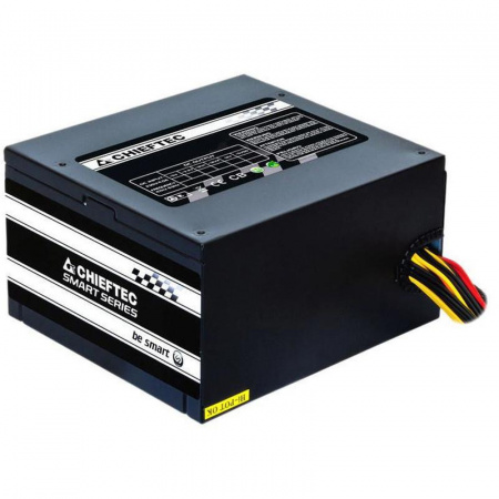 Блок питания 650W Smart ATX-12V V.2.3 12см fan Active PFC Efficiency 80% with power cord Chieftec GPS-650A8