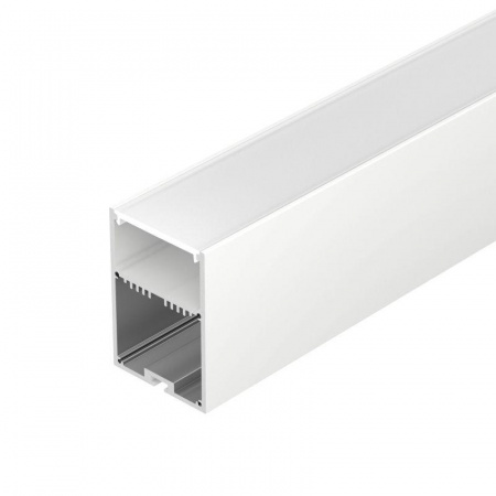Профиль с экраном SL-LINE-4970-2500 WHITE+OPAL 2.5м алюминий Arlight 036305