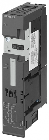 Модуль SIMATIC DP ET 200S DS1-X: автомат+ неревер э/м контактор AC3 3.0кВт/~400В диапазон настройки защ. 5.5 … 8.0А расширение модулем управ. э/м тормозом ширина 45мм Siemens 3RK13011HB000AA2