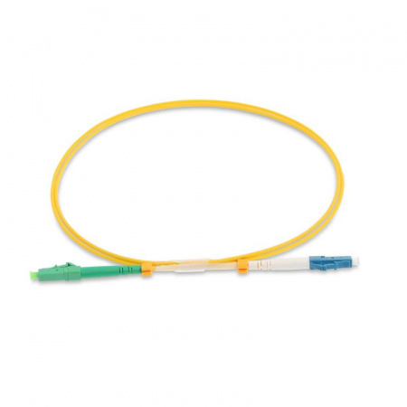 Шнур оптический FOP(s)-9-LC/APC-LC/UPC-1m simplex LC/APC-LC/UPC 9/125 sm 1м LSZH Cabeus 8031c
