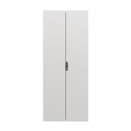 Дверь двойная сплошная IT-CQE 1200х800 RAL7035 DKC RGITCPED1280