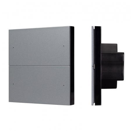 Панель кнопочная SMART-DMX512-801-22-4G-4SC-DIM-IN Grey (230В 2.4G) (IP20 пластик) INTELLIGENT ARLIGHT 039311