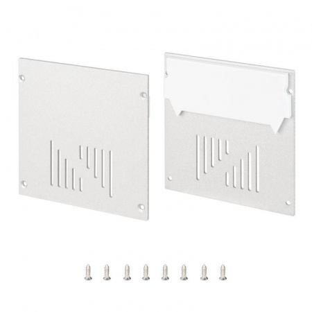 Заглушка ARH-POWER-W88 глухая алюминий Arlight 036429