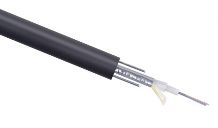 Кабель волоконно-оптический STW-9-01x16-ST-SW-PE-OUT 9/125 одномод. 16 волокон loose tube бронир. стальн. лентой и стальн. проволоками для внешней прокладки -40 - +70град.C PE черн. (м) Cabeus 10122c