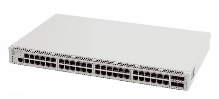 Коммутатор Ethernet 48 портов 10/100/1000 Base-T 4 порта 10GBase-R (SFP+)/1000Base-X (SFP) L3 220В AC 12В DC ELTEX MES2348B_AC