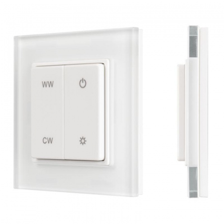 Панель SMART-P49-MIX-G-SUF (3В 1 зона Knob 2.4G) пластик Arlight 032985