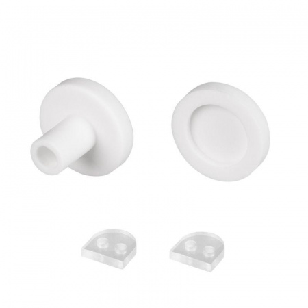Заглушка ARL-MOONLIGHT-ROUND-18-CAP-SET-WH пластикArlight 038763