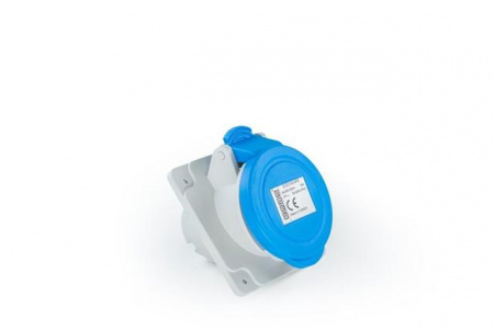 Корпус наклонный с гнездом стандарт CEE 3х16А (2P+E) EMAS ECE316V4PE