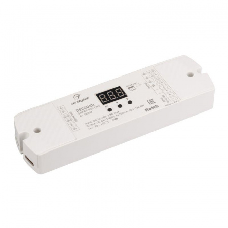 Декодер SMART-K20-DMX (12-48В 4х700мА) (IP20 пластик) Arlight 023828