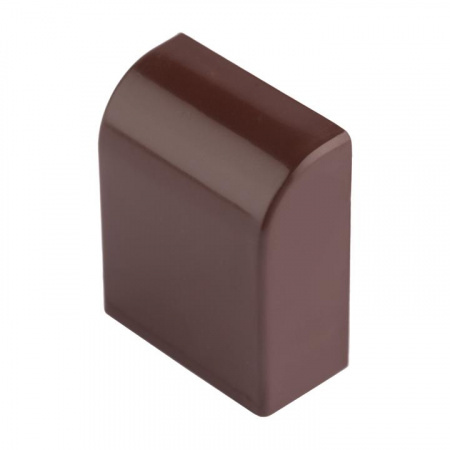 Заглушка 60х40 под темн. дерево Plast (уп.4шт) EKF ecd-60-40x4