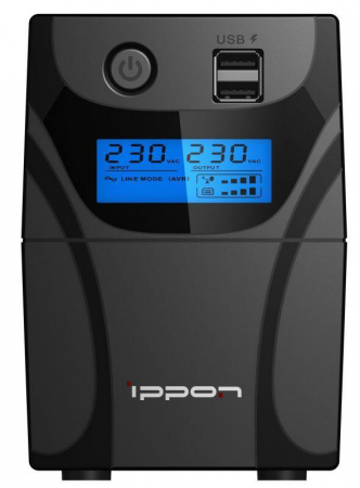 Источник бесперебойного питания Back Power Pro II 700 420Вт 700В.А черн. IPPON 1030304