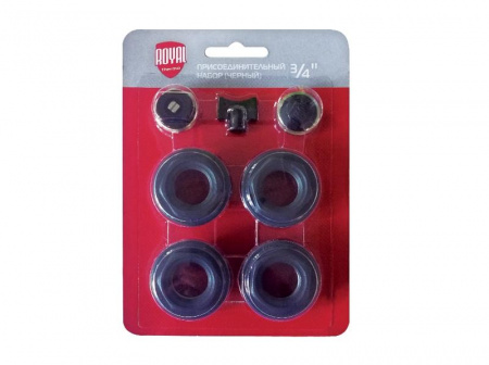 Набор присоединительный Royal Thermo 3/4дюйм black RT03.1-1 Royal Thermo НС-1156777