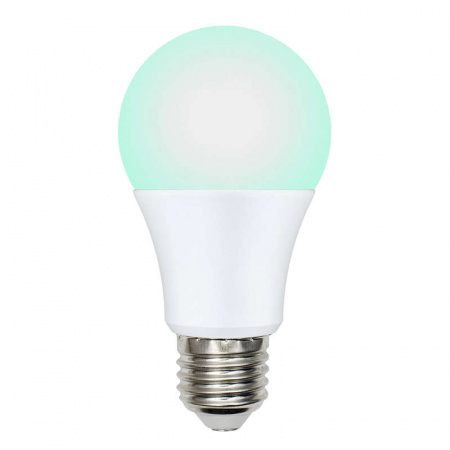 Лампа светодиодная LED-A60-9W/SCBG/E27/FR/DIM IP65 PLO65WH для бройлеров диммир. Uniel UL-00003190