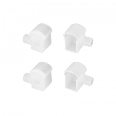 Заглушка WPH-FLEX-0817-SIDE WHITE с отверстием пластик Arlight 040853