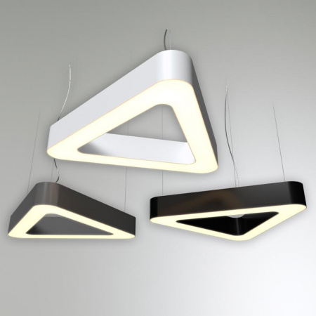 Светильник светодиодный RVE-LBX-HOLE-TRIO-SOFT-1800-P 1800х1603х100мм 134Вт 4000К подвесной шир. рассеив.=80мм бел. RVElektro RVE00000432