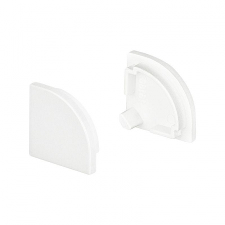 Заглушка SL-KANT-H16 ROUND WHITE глухая пластик Arlight 037547