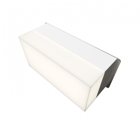 Светильник светодиодный RVE-LBX-LUMO40-PLAZA10020010-1-GR прямоугольник грильято 1шт 90х190х80мм 12Вт встраиваемый 4000К бел. RVElektro RVE00003279